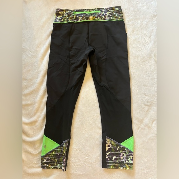 Lululemon Pace Rival Crop Size 6 - Picture 2 of 3